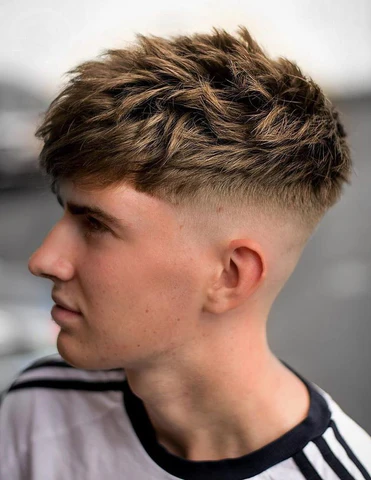 Textured Crop for School Boys