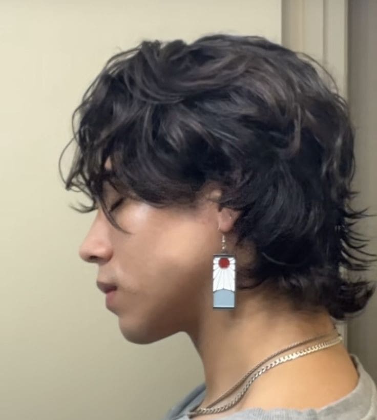 textured wolf cut