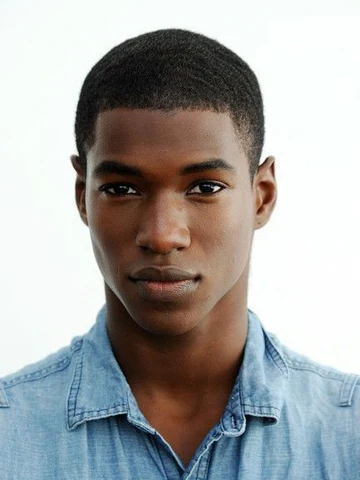 buzzcut black men