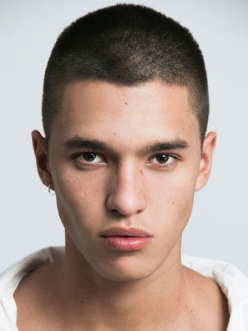 buzz cut men short hair