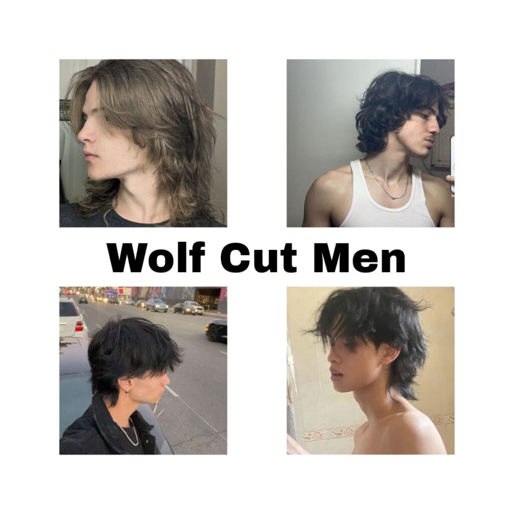 wolf cut men