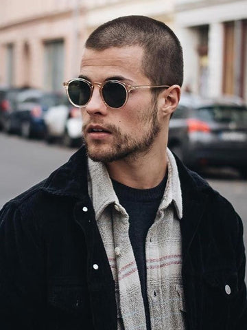 buzz cut for blading men