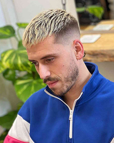 Textured buzzcut for men